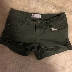 Dark green shorts